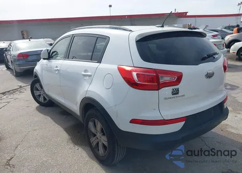 2013 Kia Sportage Lx из США, поврежденный, VIN KNDPB3A29D7520480
